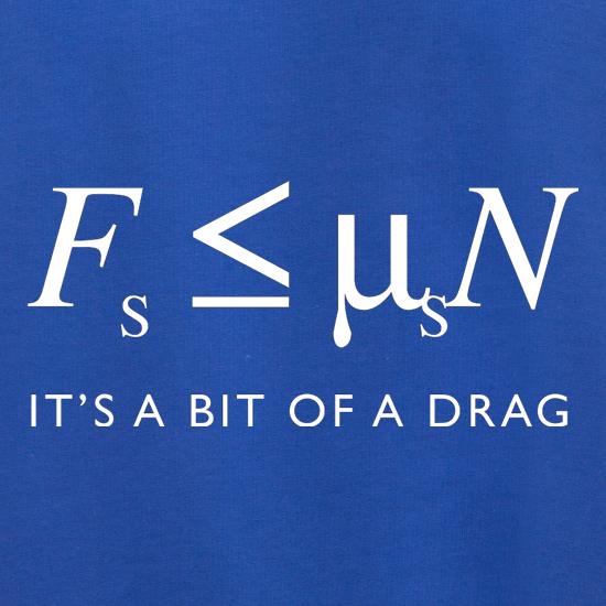 Friction It's A Bit Of A Drag Jumpers
